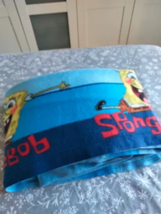 Juego Sábanas Pirineo Bob Esponja cama 90