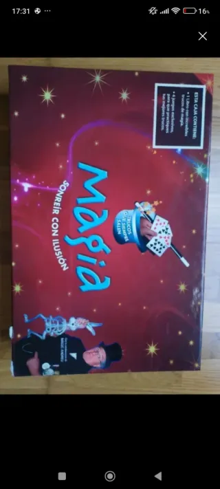 Juego de Magia Magia con Libro y Juegos