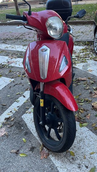 Moto hanway flash 125cc Roja