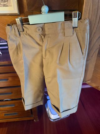 Pantalón corto beige Neck & Neck Talla 118-130