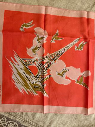 Fazzoletto seta vintage Yves Saint Laurent