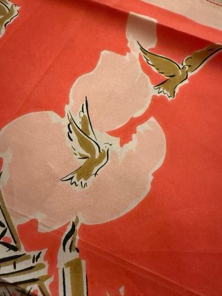 Fazzoletto seta vintage Yves Saint Laurent