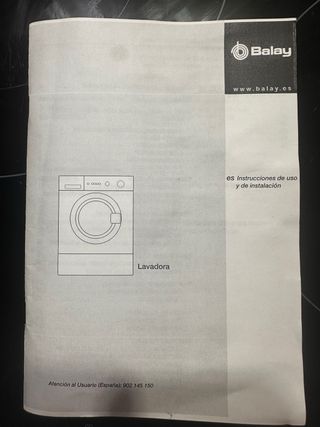 OFERTA Lavadora Balay Eurowasher 1100 rpm
