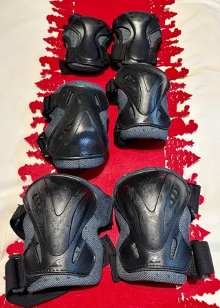 Pack Protección Rollerblade Rodillas Codos y mano