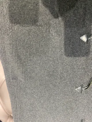 Parka de lana holgada con capucha de McQ