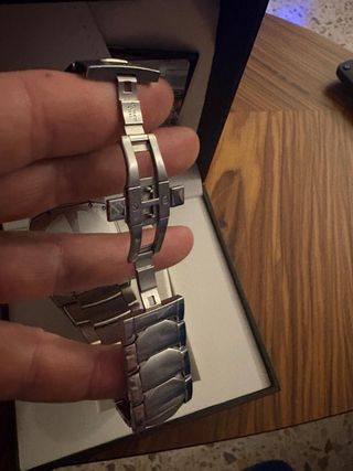 Reloj Lotus Plata y Blanco