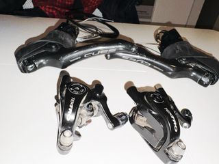Manetas Shimano CUES U6000GS + Frenos Tektro