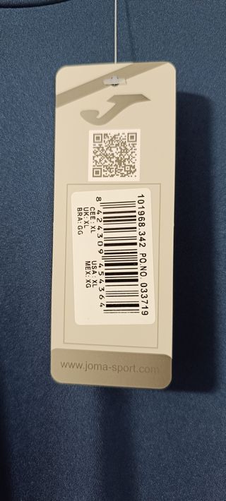 Camiseta deportiva Joma Talla XL