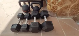 Material de gimnasio, precio negociable.