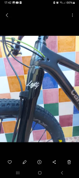 Cannondale F-Si Carbon Lefty 8