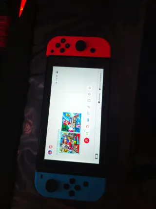 Nintendo Switch Azul/Rojo  esta hackeara