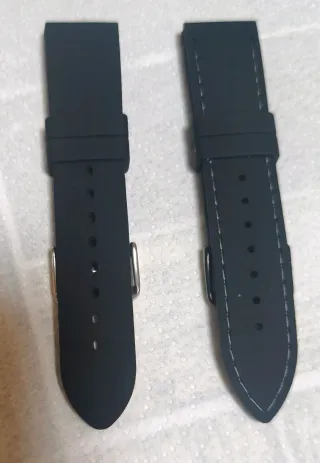 Correas Viceroy Negras de 22 mm