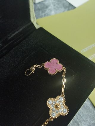 Pulsera Van Cleef & Arpels Alhambra Oro Rosa