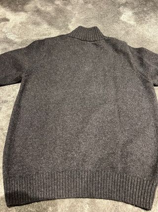 Maglione uomo cashmere grigio scuro