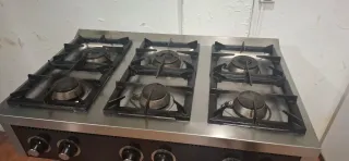 Cocina Industrial 6 Fogones HR