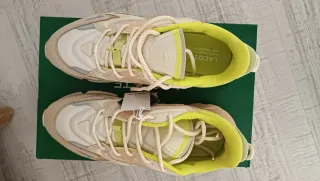 Zapatillas Lacoste Rosa y Amarillo