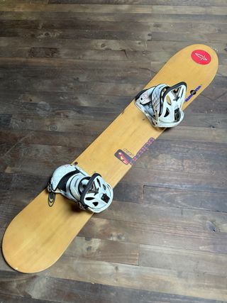 Tabla Snow Burton con Fijaciones
