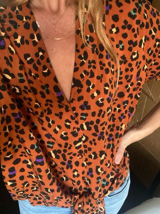 Camisa Leopardo Primark Talla M