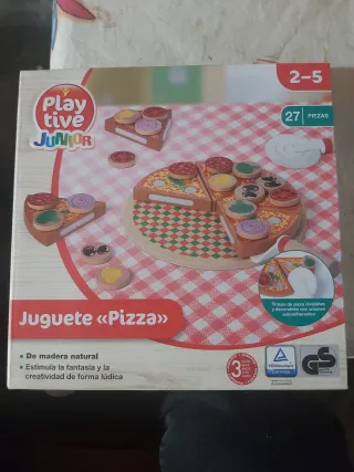 Giocattoli Pizza in Legno Playtive Junior 27 Pezzi