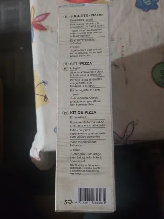 Giocattoli Pizza in Legno Playtive Junior 27 Pezzi