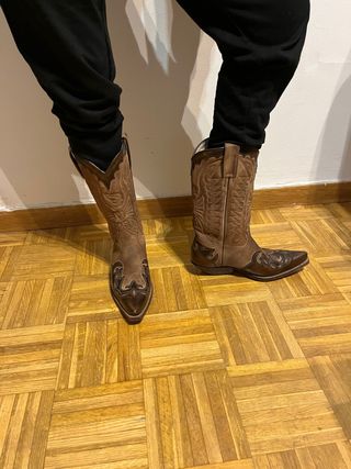 Botas Camperas Piel Marrones