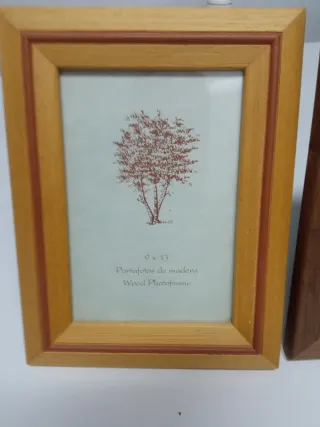 Pack de 2 Marcos de Madera