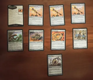 148 Cartas Magic decima Edición Español