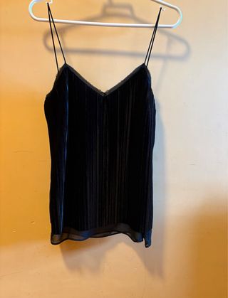 Top negro Massimo Dutti.