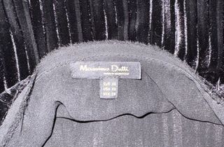 Top negro Massimo Dutti.