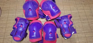 Pack Patines en Línea y Protecciones Niña