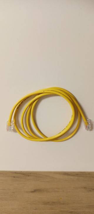Cavo di Rete Ethernet UTP Cat 5e Giallo