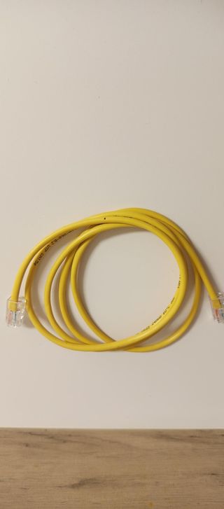 Cavo di Rete Ethernet UTP Cat 5e Giallo