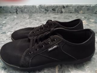 Zapatillas Saguaro Barefoot Negras Talla 43