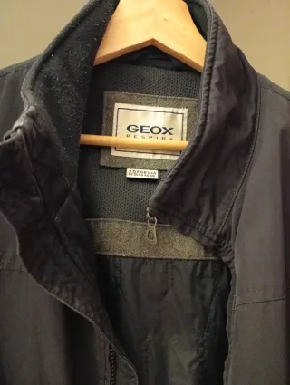 Chaqueta bomber Geox negra