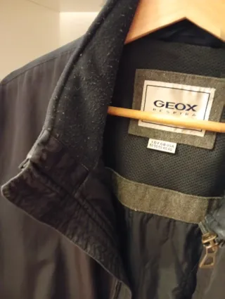 Chaqueta bomber Geox negra