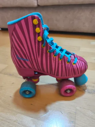 Patines Soy Luna de 4 Ruedas. Rosa y Azul.