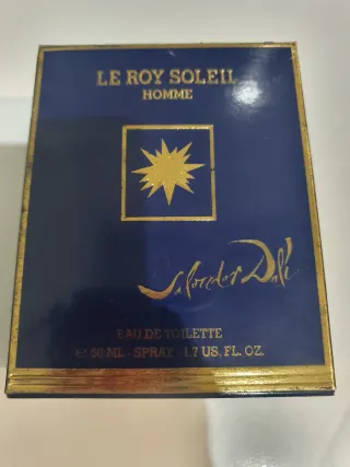 Salvador Dalí Le Roy Soleil Homme vintage 1998