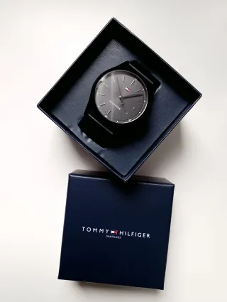Reloj Tommy Hilfiger Negro/Gris