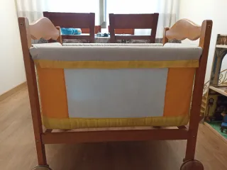 Minicuna de madera