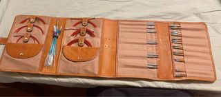 Estuche de agujas de tejer