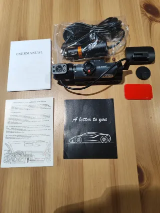 Dashcam M8 FullHD 1080P + Cámara Trasera