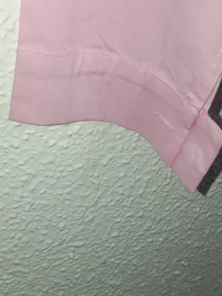 Camisa rosa KOGOG con cremallera