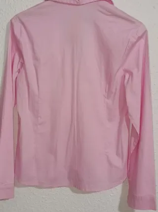 Camisa rosa KOGOG con cremallera