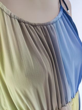 Vestido largo gasa mujer de ONLY