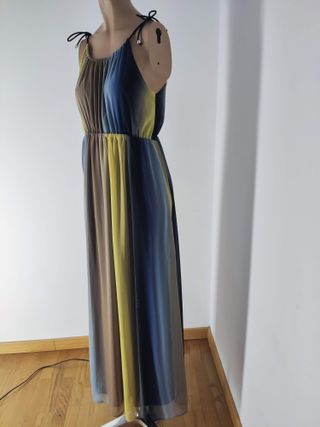 Vestido largo gasa mujer de ONLY