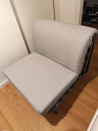 Sillón cama IKEA LYCKSELE LÖVÅS azul