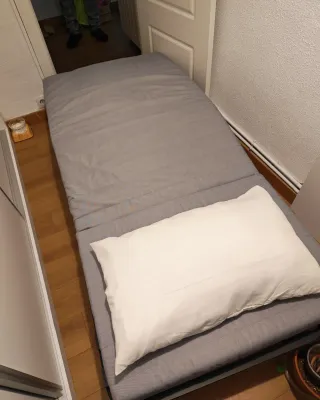 Sillón cama IKEA LYCKSELE LÖVÅS azul