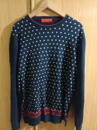 Jersey Carolina Herrera lunares