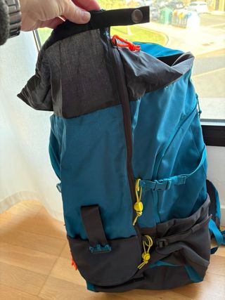 Mochila Quechua 60L Gris/Azul
