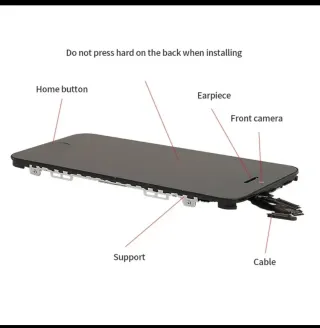 Schermo iPhone 6 Nero